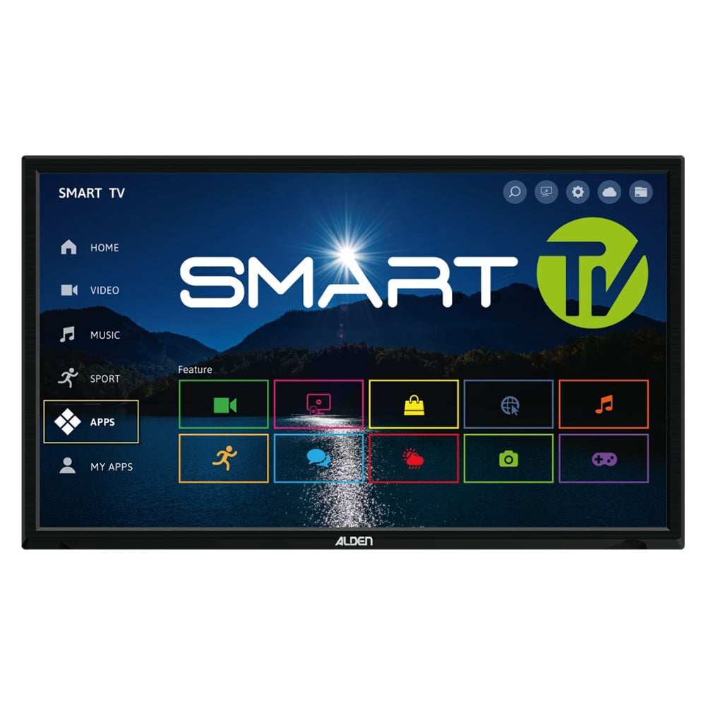 ALDEN 22 inch Smartwide LED camping televisie