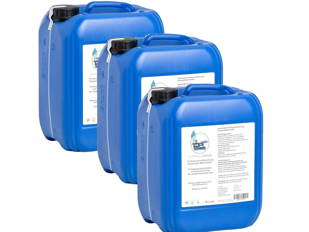 Membraclean 3x10 Liter Drinkwaterbehandeling