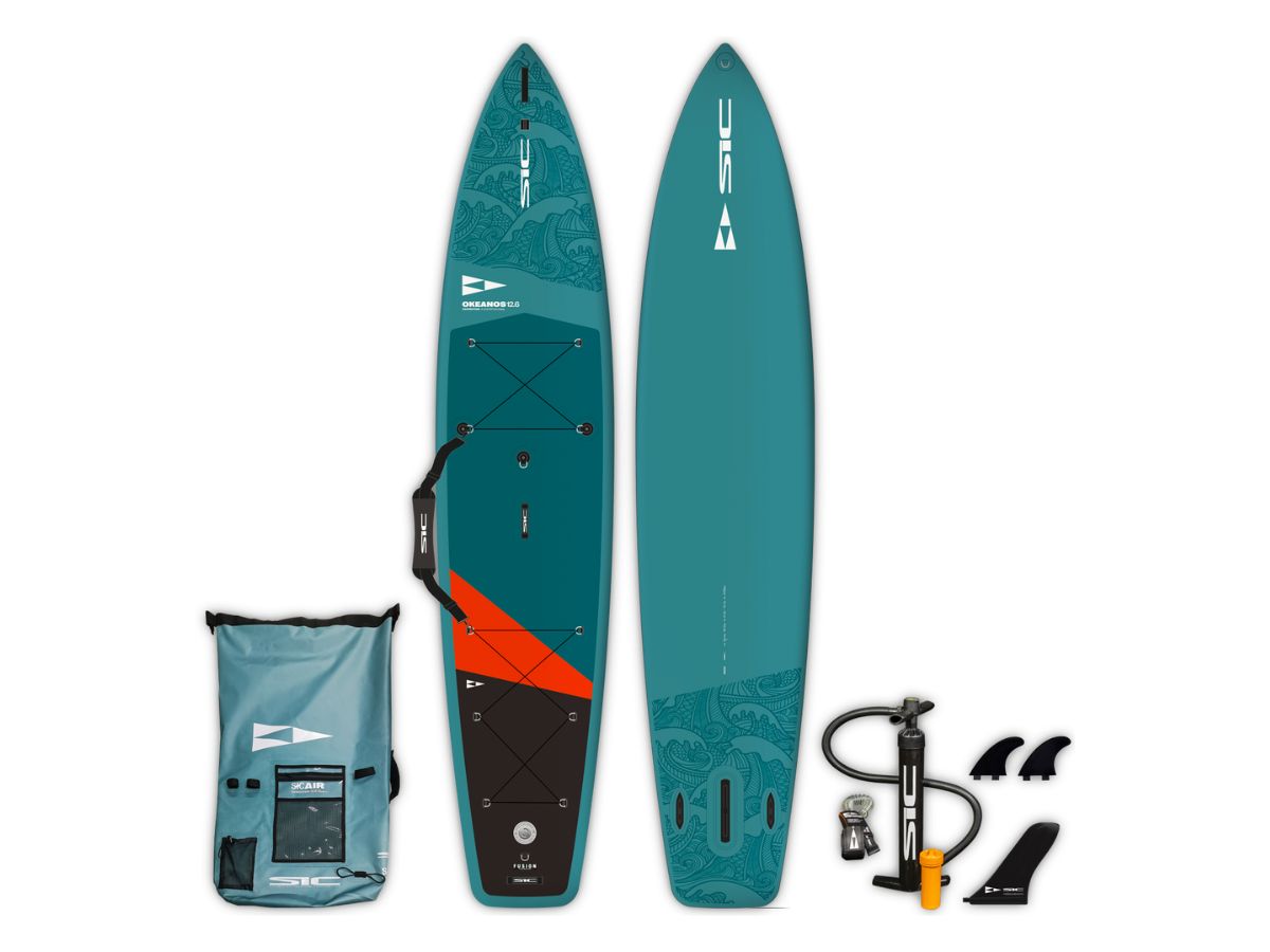 SIC Maui Okeanos Expedition Air 12&apos;6" inflatable SUP pakket