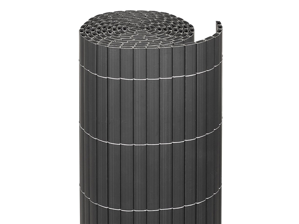 Videx Balkonscherm PVC Antraciet 180x300 cm