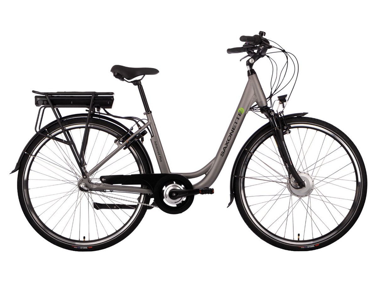 Elektrische damesfiets Advanced Plus, 45 cm, Nxs 3, zilver