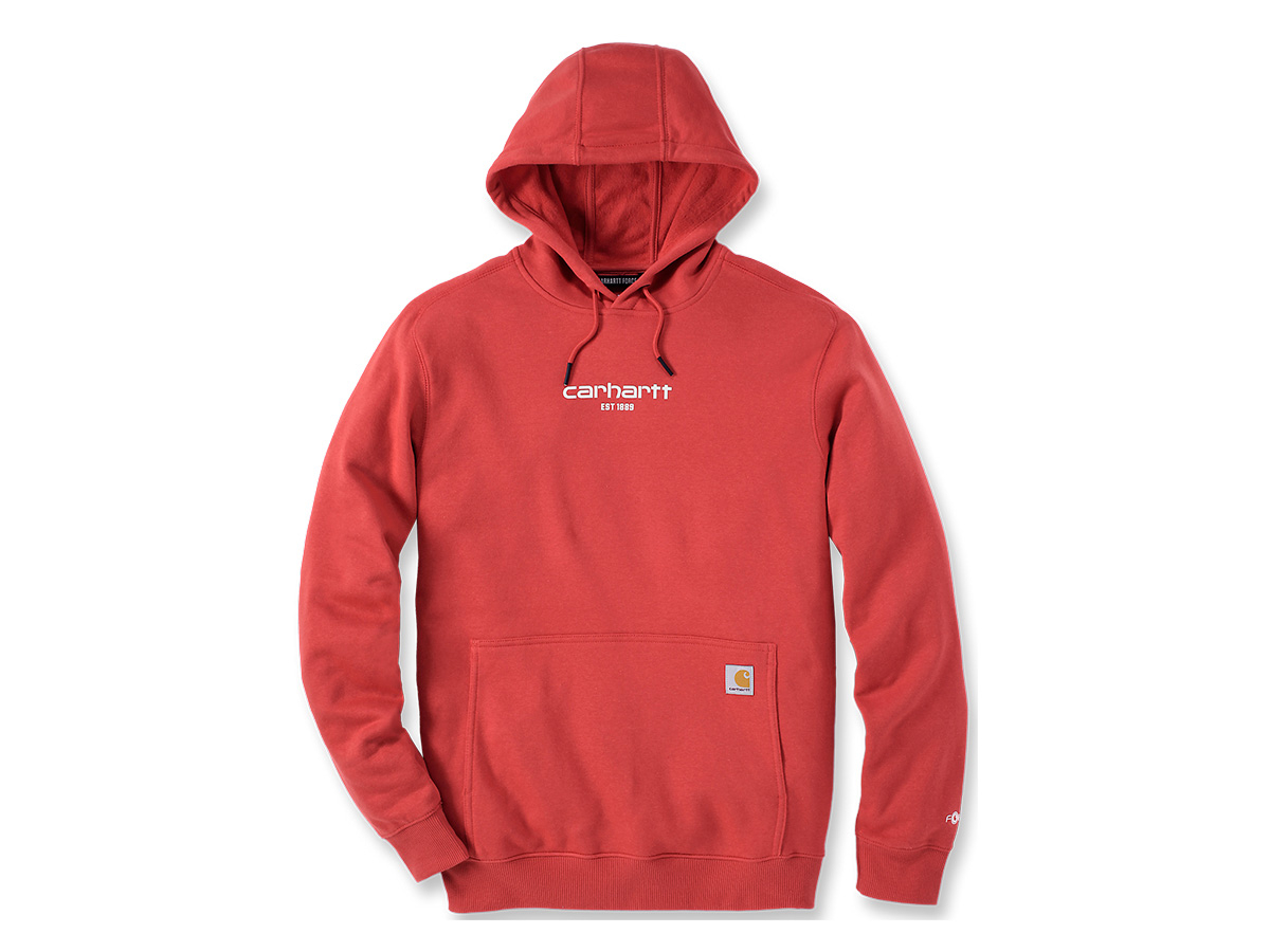 Carhartt TS5569 Logo Graphic Red Barn heren sweater