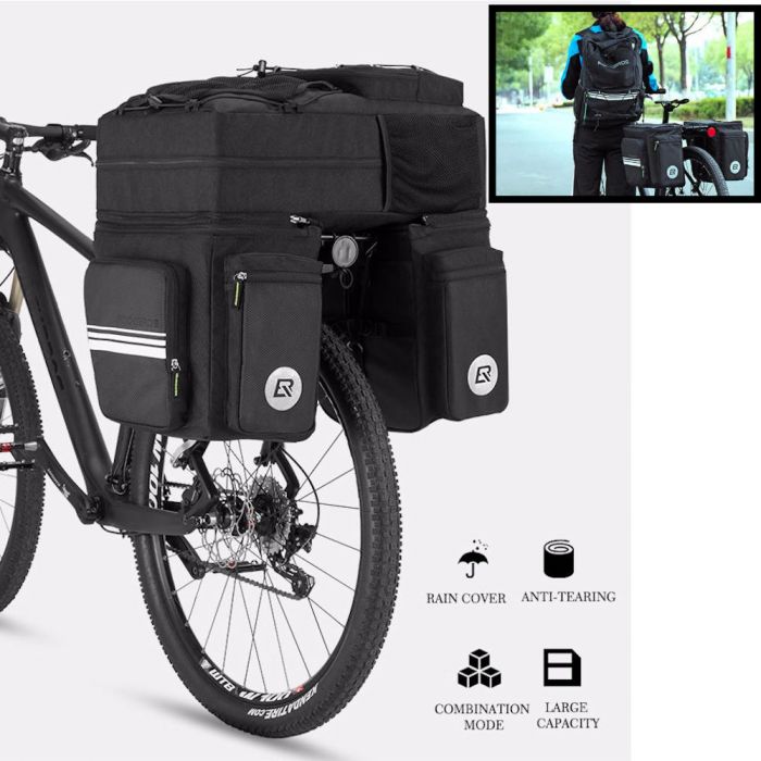 Onderscheid Paradox Detecteerbaar Decopatent fiets bagagetassen met regenafdekking
