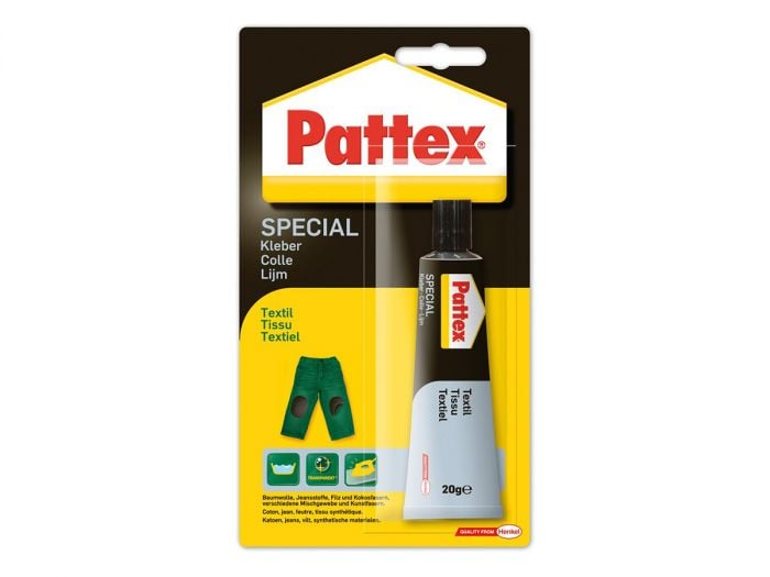 Compatibel met Geweldig vuist Pattex Special textiel lijm