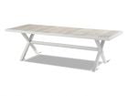 Hartman Canterbury White 247 x 96 tuintafel