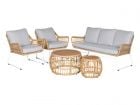 Outdoor Feelings Pearl Chester loungeset