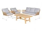 Outdoor Feelings Pearl complete loungeset