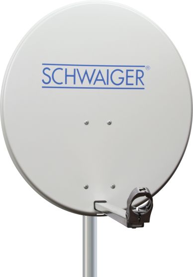 Schwaiger SPI621 lichtgrijze 65 cm aluminium schotel