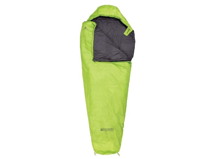 ACAMP Cameron 220 x 85 cm mummyslaapzak - Lime