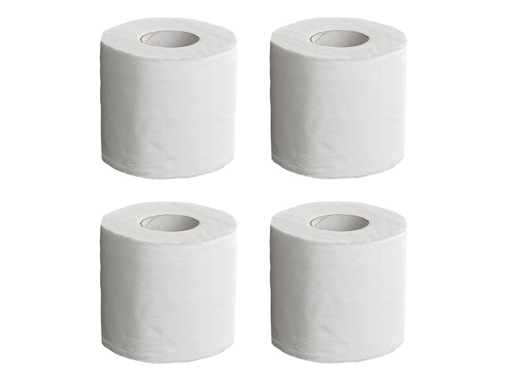 Campout snel oplossend toiletpapier - set van 4 stuks