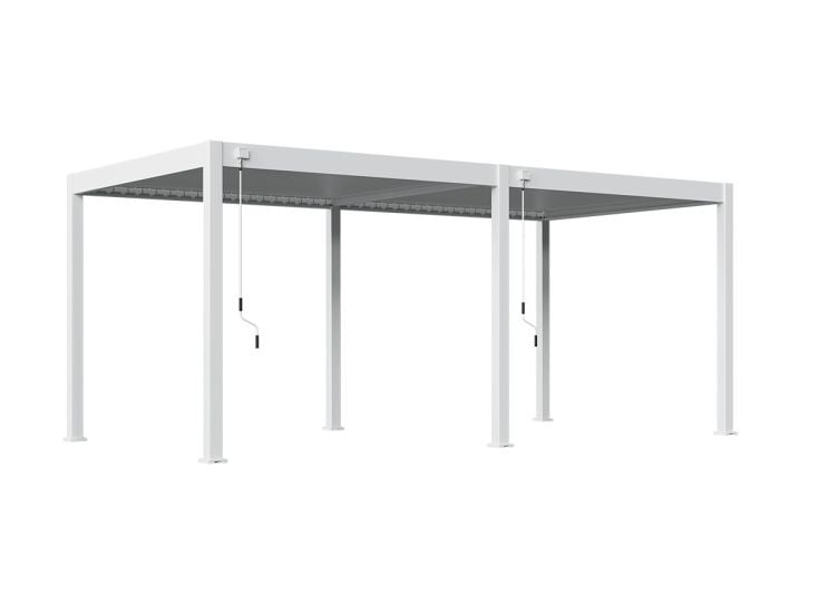 Orion Premium 400 x 800 cm overkapping - Wit