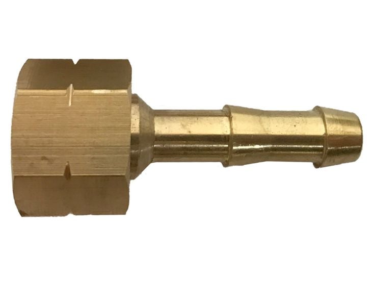 Obelink 3/8" links binnen x slangpilaar adapter