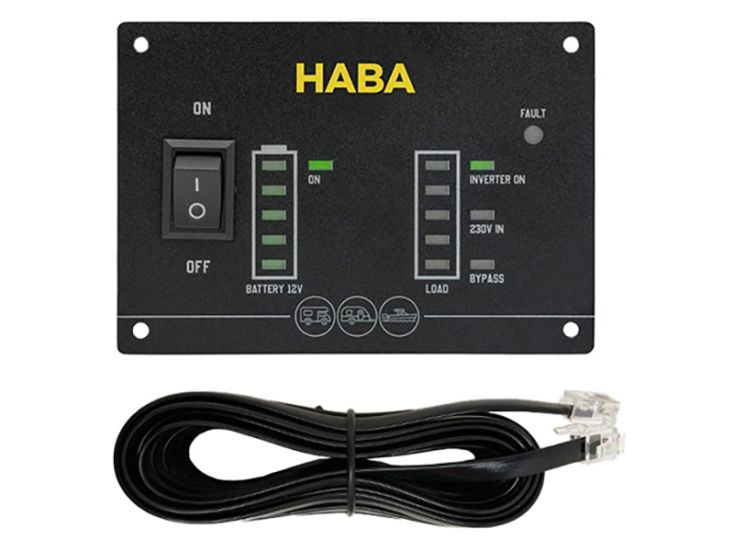 Haba remote omvormer LCD-display