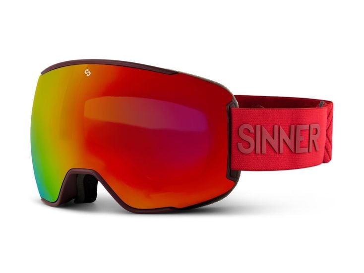 Sinner Snowflake sneeuwbril - Bordeaux rood