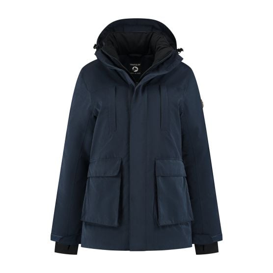 Travelin' Thyra Navy dames parka