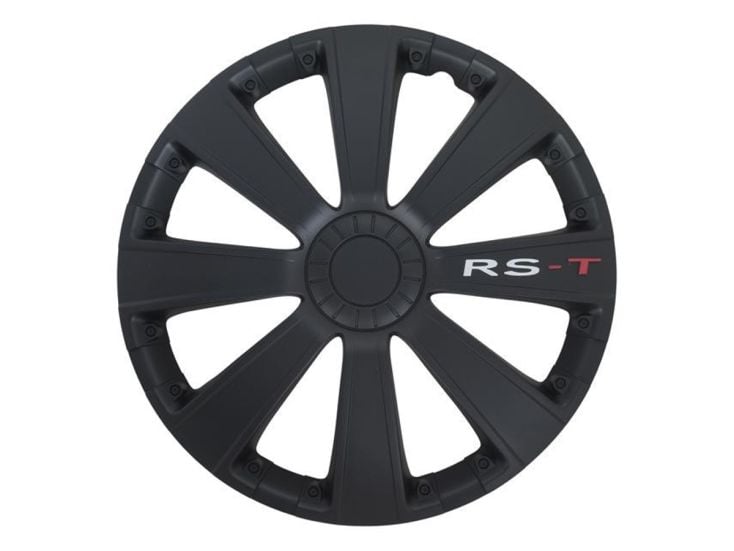 Autostyle RS-T 15 inch set van 4 wieldoppen - Black