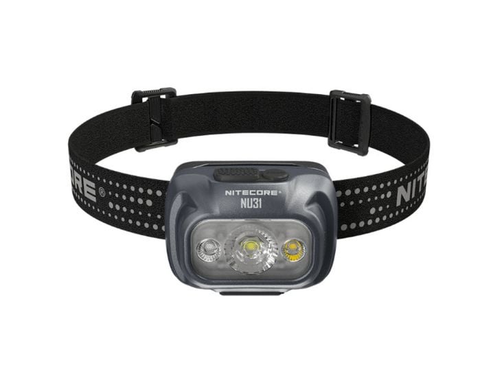 Nitecore NU31 oplaadbare hoofdlamp - Slate Grey