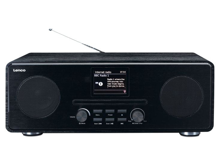 Lenco DIR-261BK Internet / DAB+ FM radio