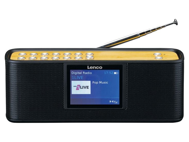 Lenco PDR-045BK Draagbare DAB+ radio met Bluetooth