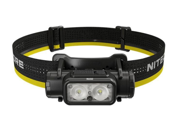 Nitecore NU50 opblaadbare hoofdlamp