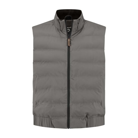 Travelin' Magnus Grijs heren bodywarmer