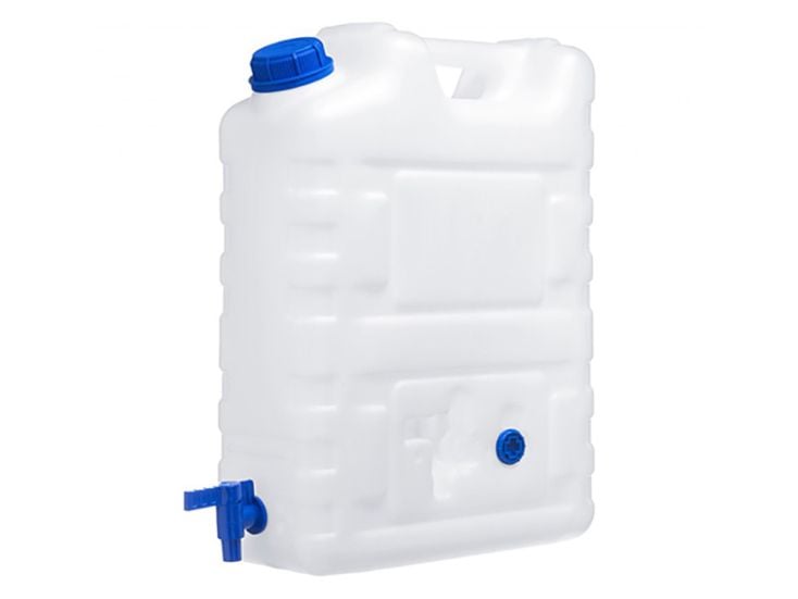 TCP 22 liter water jerrycan met kunststof tapkraan