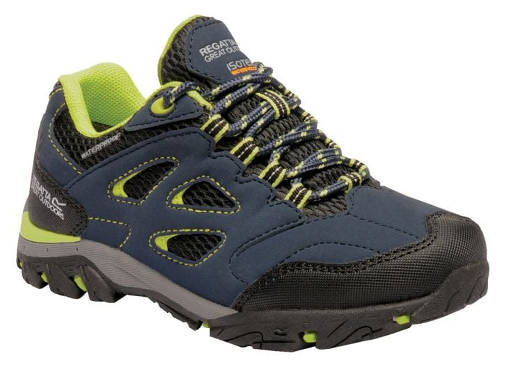 Regatta Holcombe Low kinder wandelschoenen - Lime