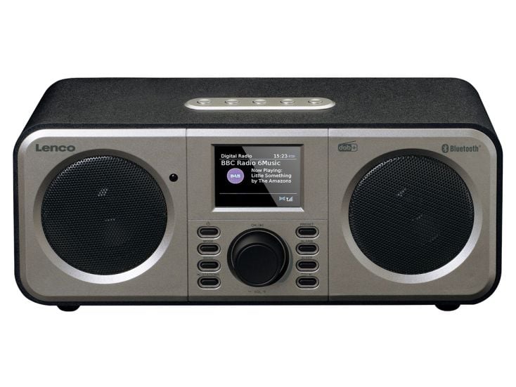 Lenco DAR-030BK Stereo DAB+ FM Radio