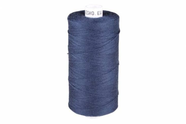 Esvo donkerblauw polyester/katoen dikte 50 tentgaren