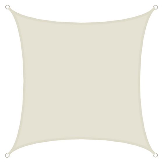 AMANKA 2x2 beige waterafstotende polyester schaduwdoek