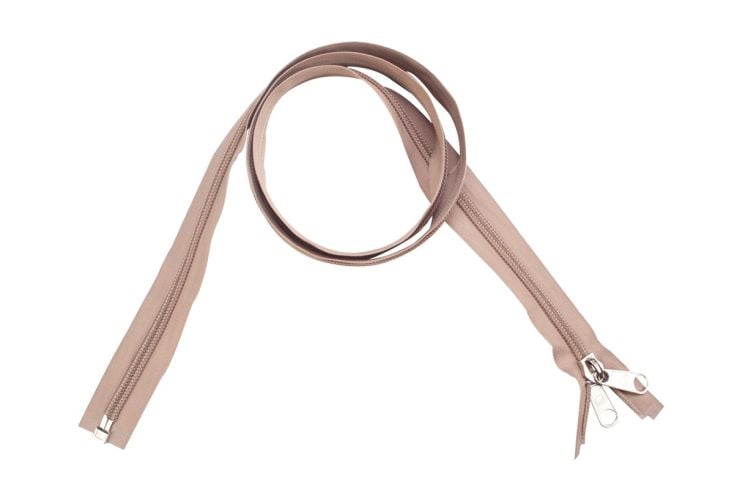 ESVO 10 mm 250 cm beige deelbare rits