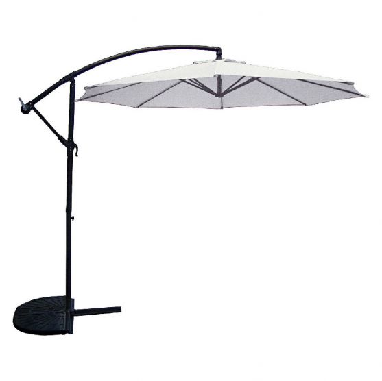 SenS-Line Menorca Ø 300 cm ecru zweefparasol