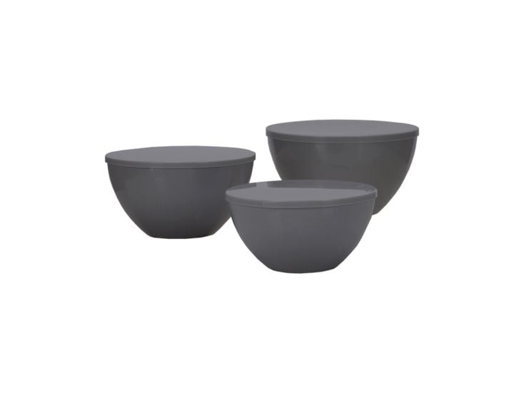 Travellife Palma 6-delige Dark-Grey schalenset