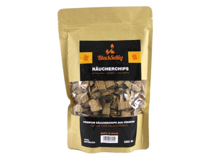 BlackSellig Whisky 360 gram rookchips