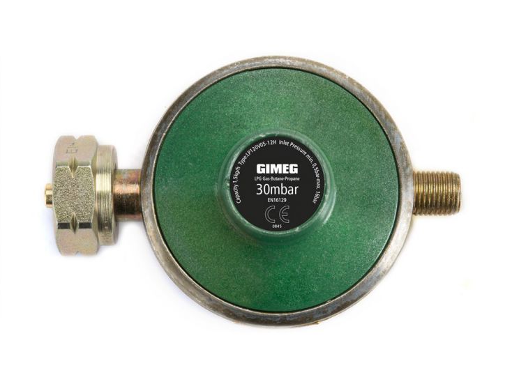 Gimeg 30 mb Kombi X 1/4" li uni gasdrukregelaar