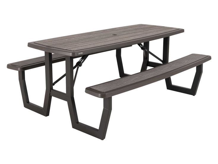 Lifetime Rough-Cut opvouwbaar picknicktafel