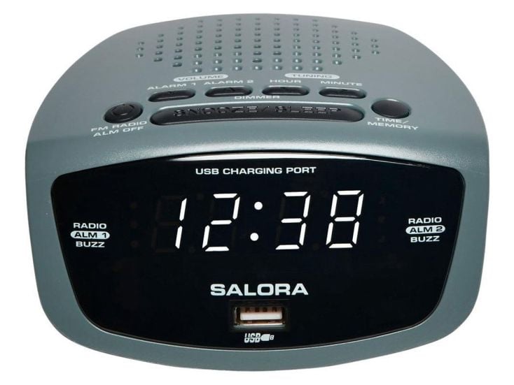 Salora CR627USB klokradio met wekker