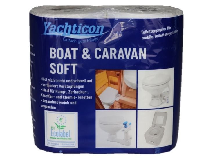 Yachticon Set van 16 rollen super soft toiletpapier