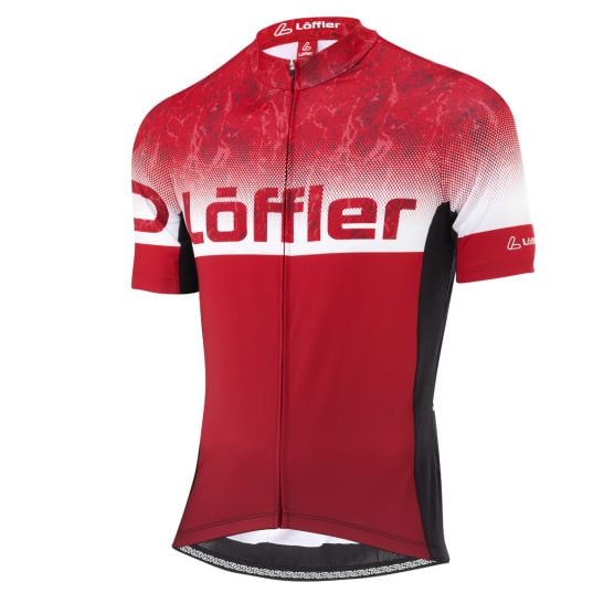 Löffler FZ Messenger 2 rood heren fietsshirt