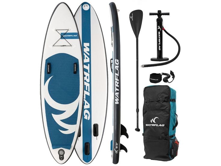 Watrflag Wave Rider 8'3" Opblaasbaar SUP-Wave-Body Board SET