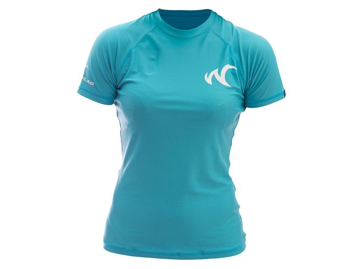 Watrflag Murcia Regular Fit UPF 50+ Turquois Women Rashguard