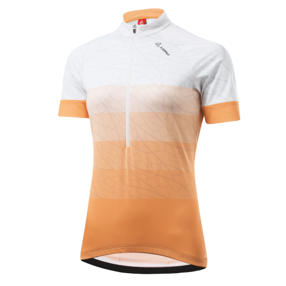 Loeffler Lively Vent Papaya oranje dames fietsshirt