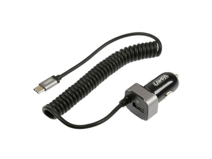 Lampa 12/24 volt USB type C aanstekerplug