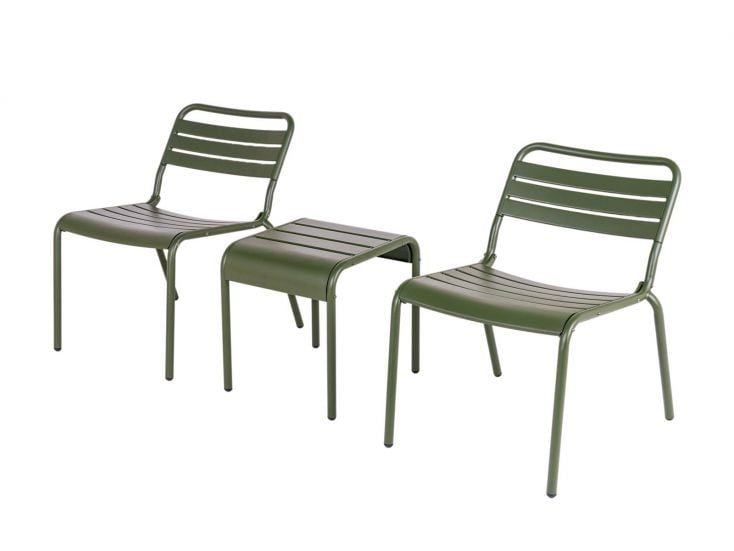 MaximaVida Max XXL loungestoel set - Green