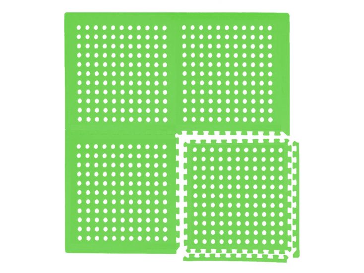 Eyepower 62x62cm set van 4 zwembad vloertegels - Green