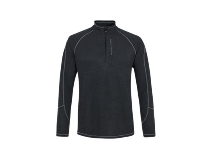 Protest Prtlouisiana True Black heren 1/4 zip top