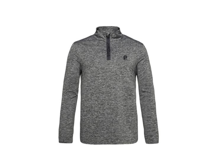 Protest Rewill Dark Grey Melee heren 1/4 zip top