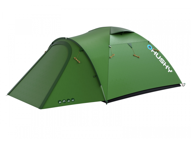 Husky Baron 3 extreem lichtgewicht tent - Green