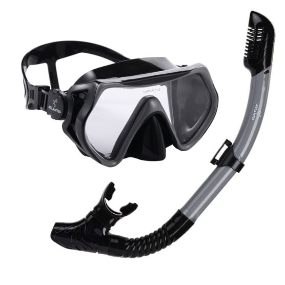 Atlantis Borneo Snorkelset - Grey