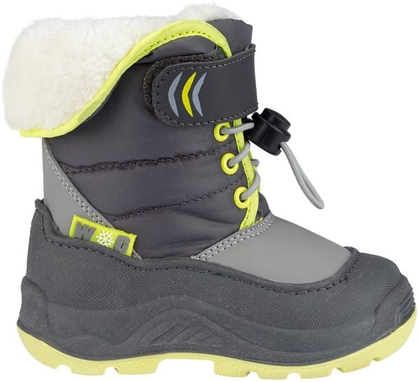 Winter-grip hoppin'bieber snowboots Jr - Antraciet/Grijs